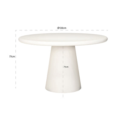 Eettafel Bloomstone | Rond