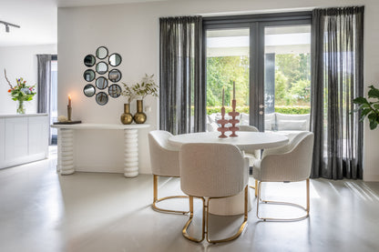 Sidetable Bloomstone, vooraanzicht in een interieur