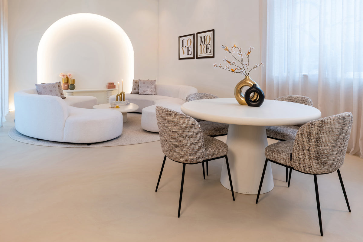 Eettafel Bloomstone | Rond