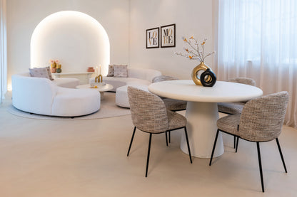 Eettafel Bloomstone | Rond