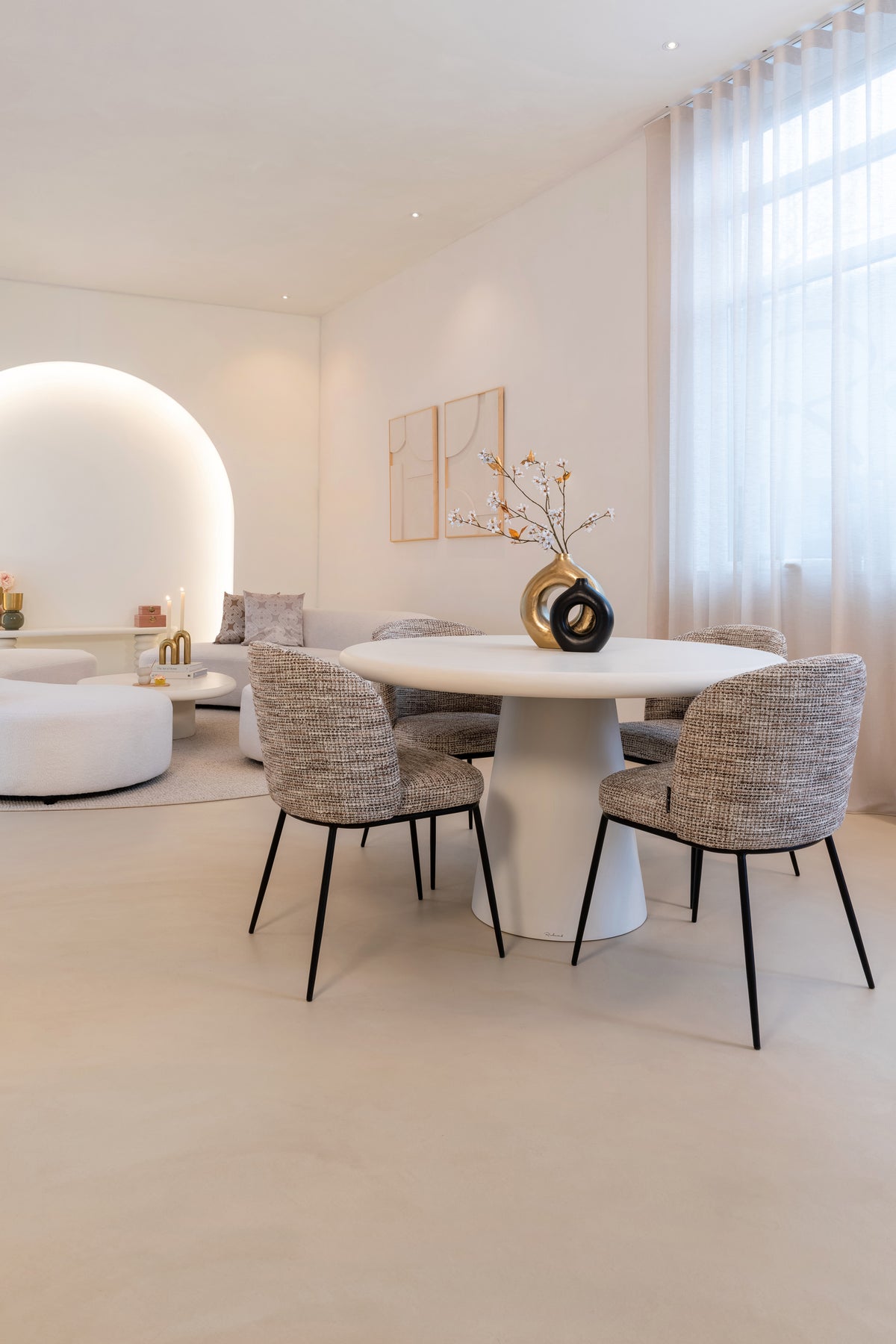 Eettafel Bloomstone | Rond