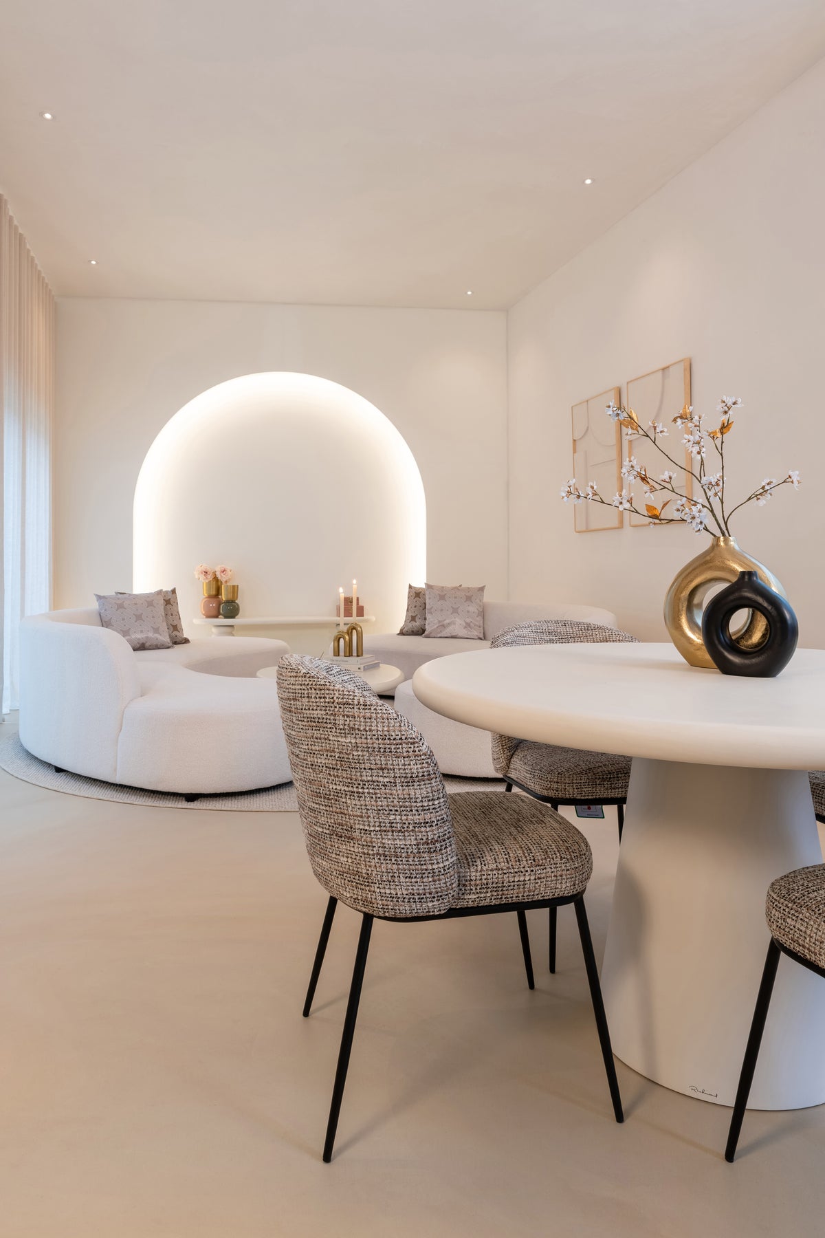 Eettafel Bloomstone | Rond