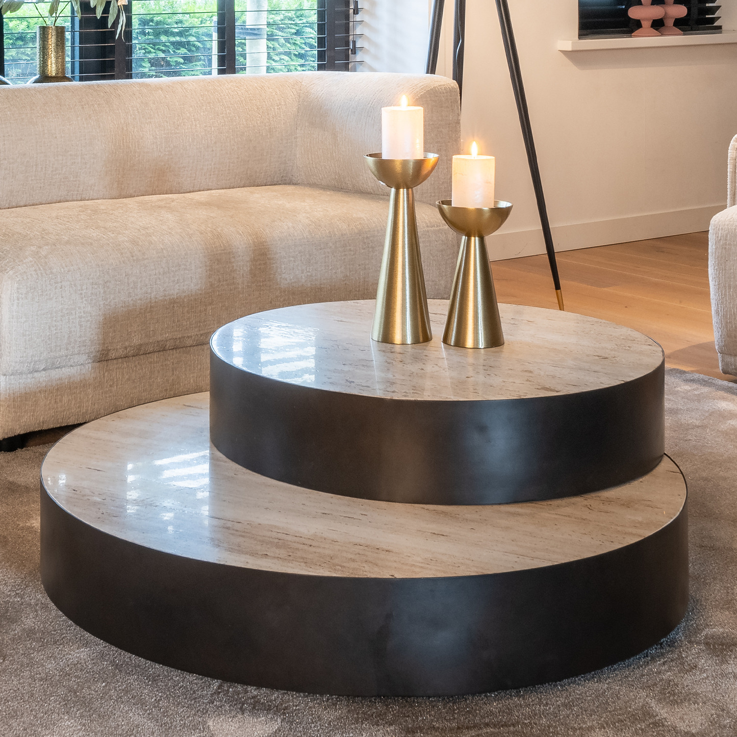 Salontafel Avalon | Travertin