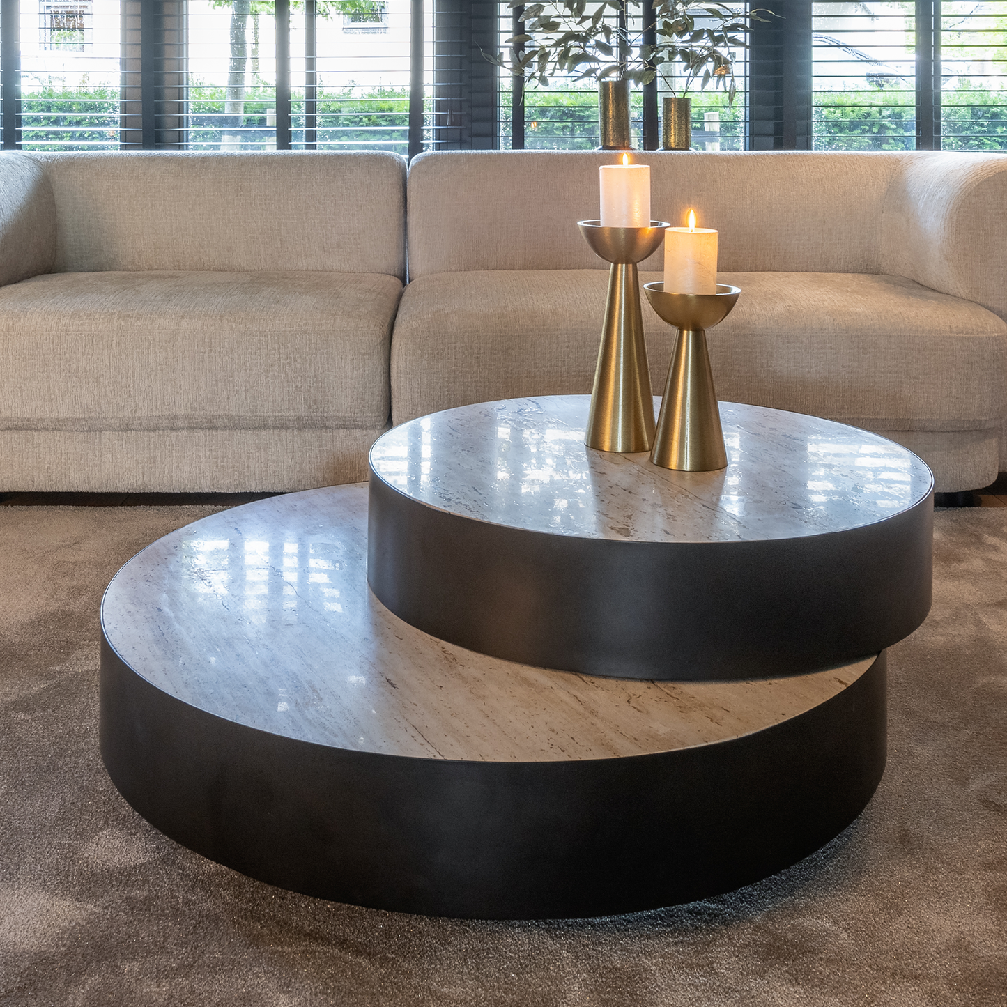 Salontafel Avalon | Travertin