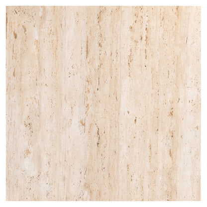 Salontafel La Cantera naturel travertin set van 2, detail van het materiaal