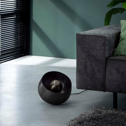 Tafellamp Basket | Ø 28 | Zwart Metaal