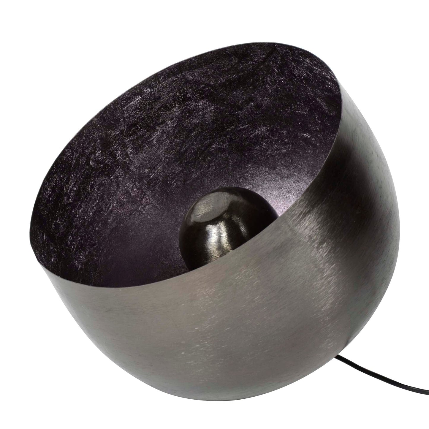 Tafellamp Basket | Ø | Zwart Metaal