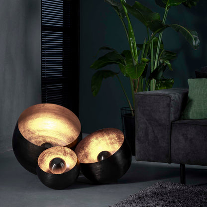 Tafellamp Basket | Ø 36 | Zwart Metaal