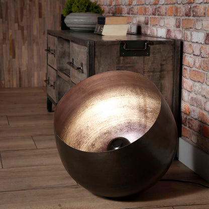 Tafellamp Basket | Ø | Zwart Metaal