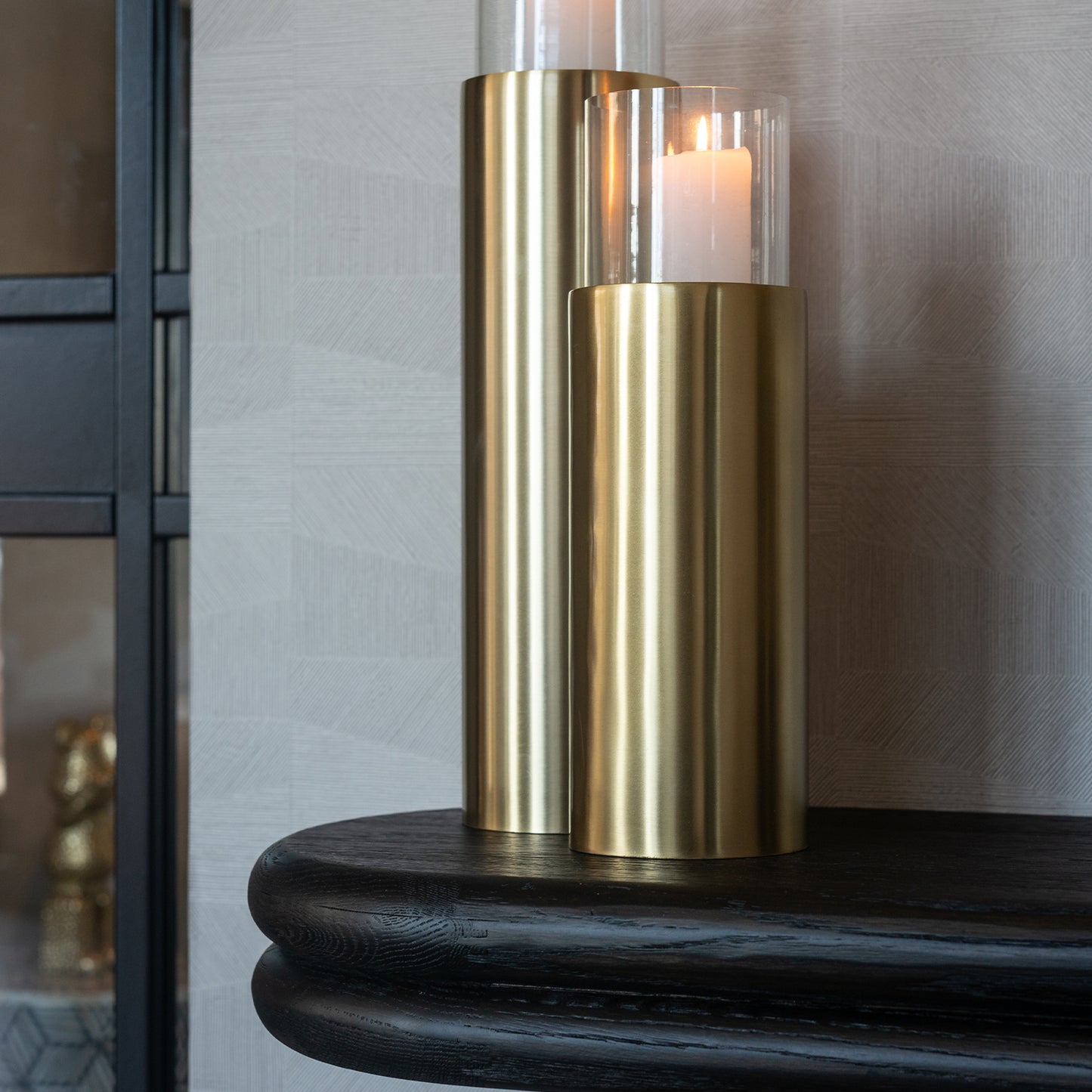 Wandtafel Macaron | Zwart Eikenhout