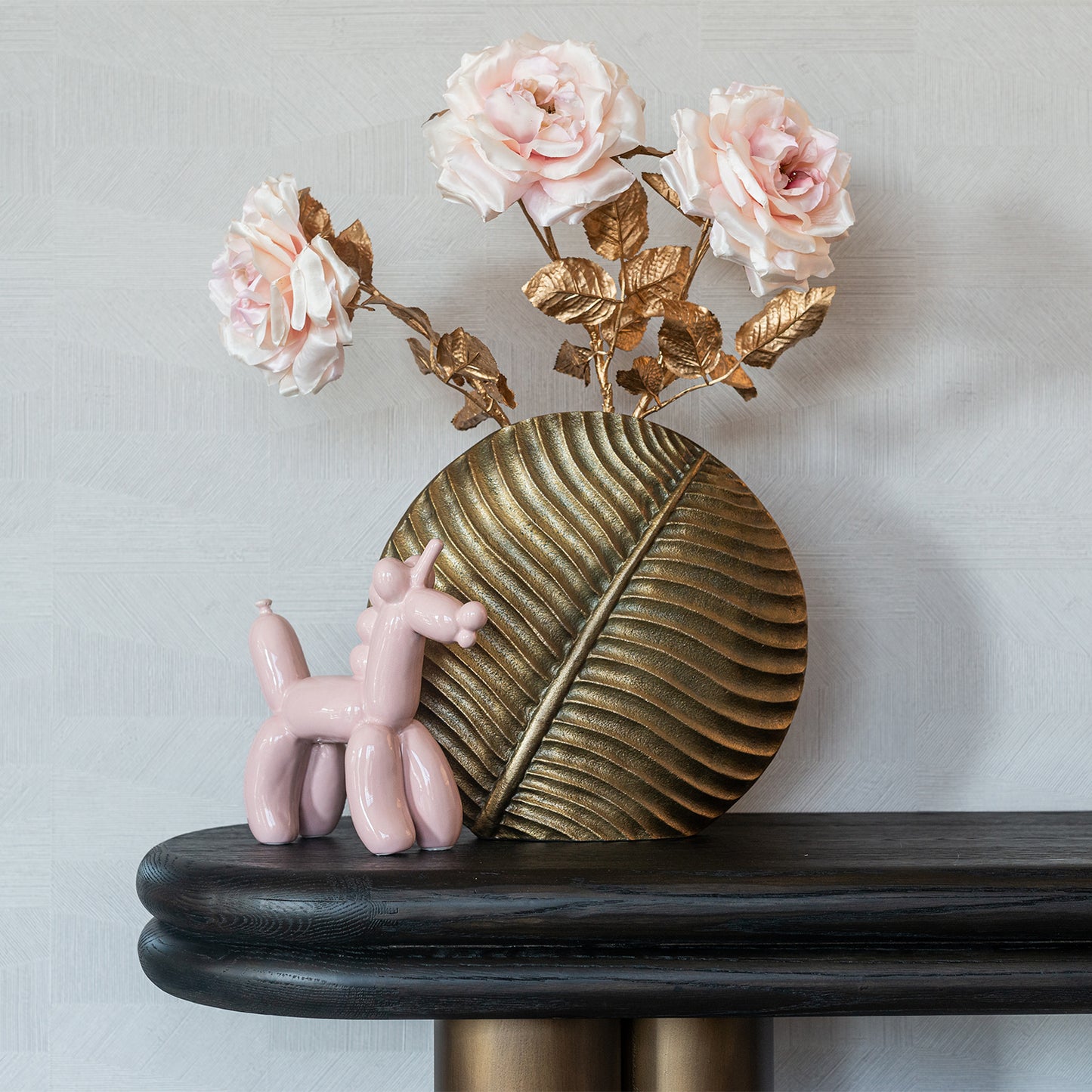 Wandtafel Macaron | Zwart Eikenhout