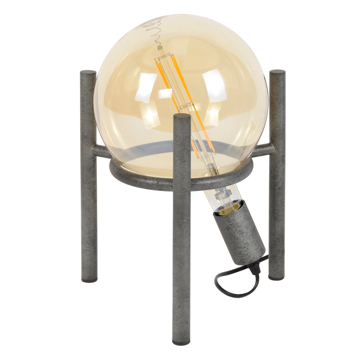 Tafellamp Saturn | Oud Zilver