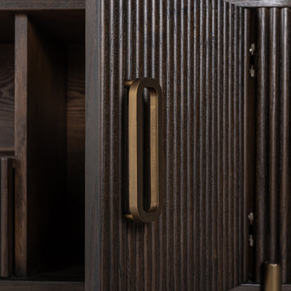 TV-Meubel Luxor, detail van het materiaal