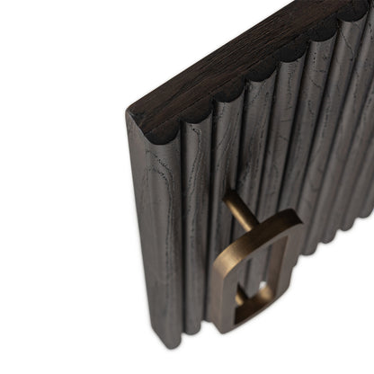 TV-Meubel Luxor, detail van het materiaal