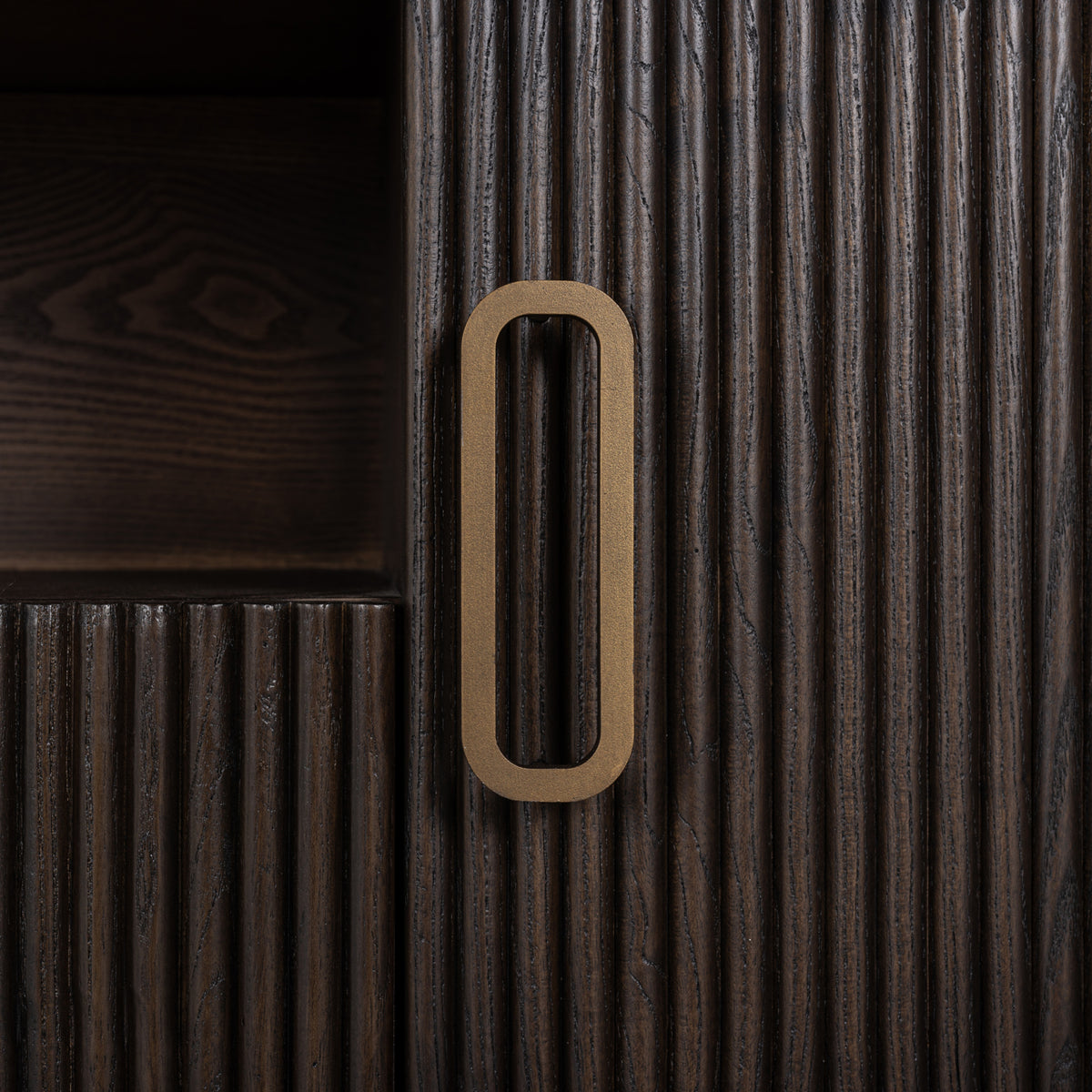 TV-Meubel Luxor, detail van het materiaal
