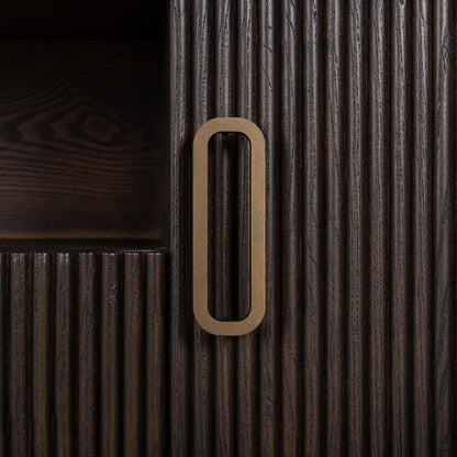 TV-Meubel Luxor, detail van het materiaal
