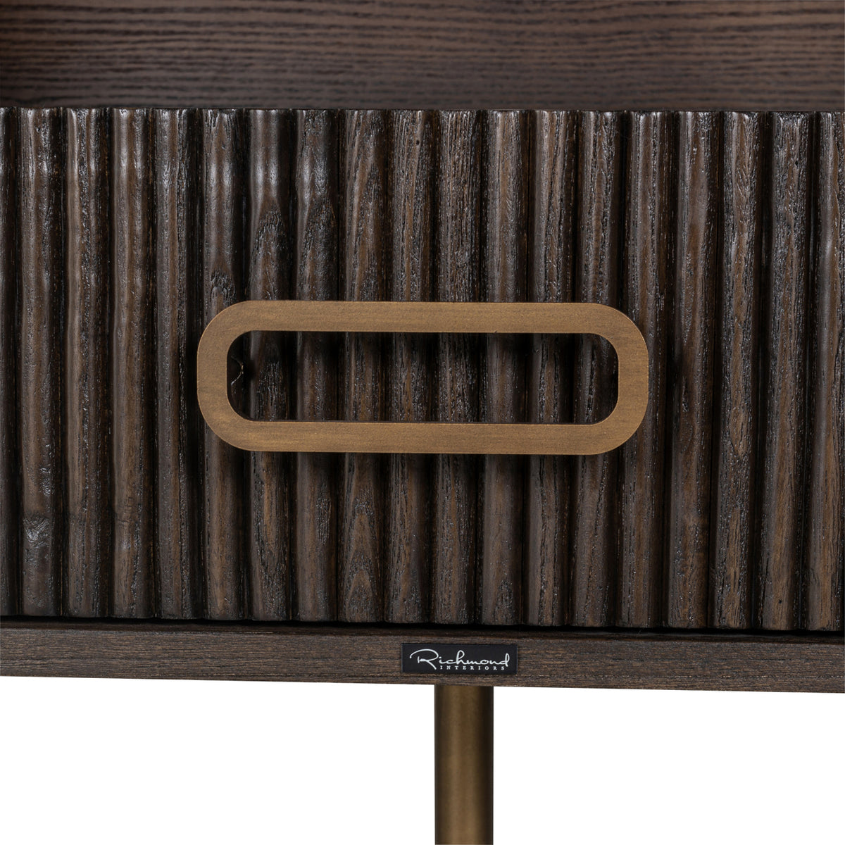 TV-Meubel Luxor, detail van het materiaal