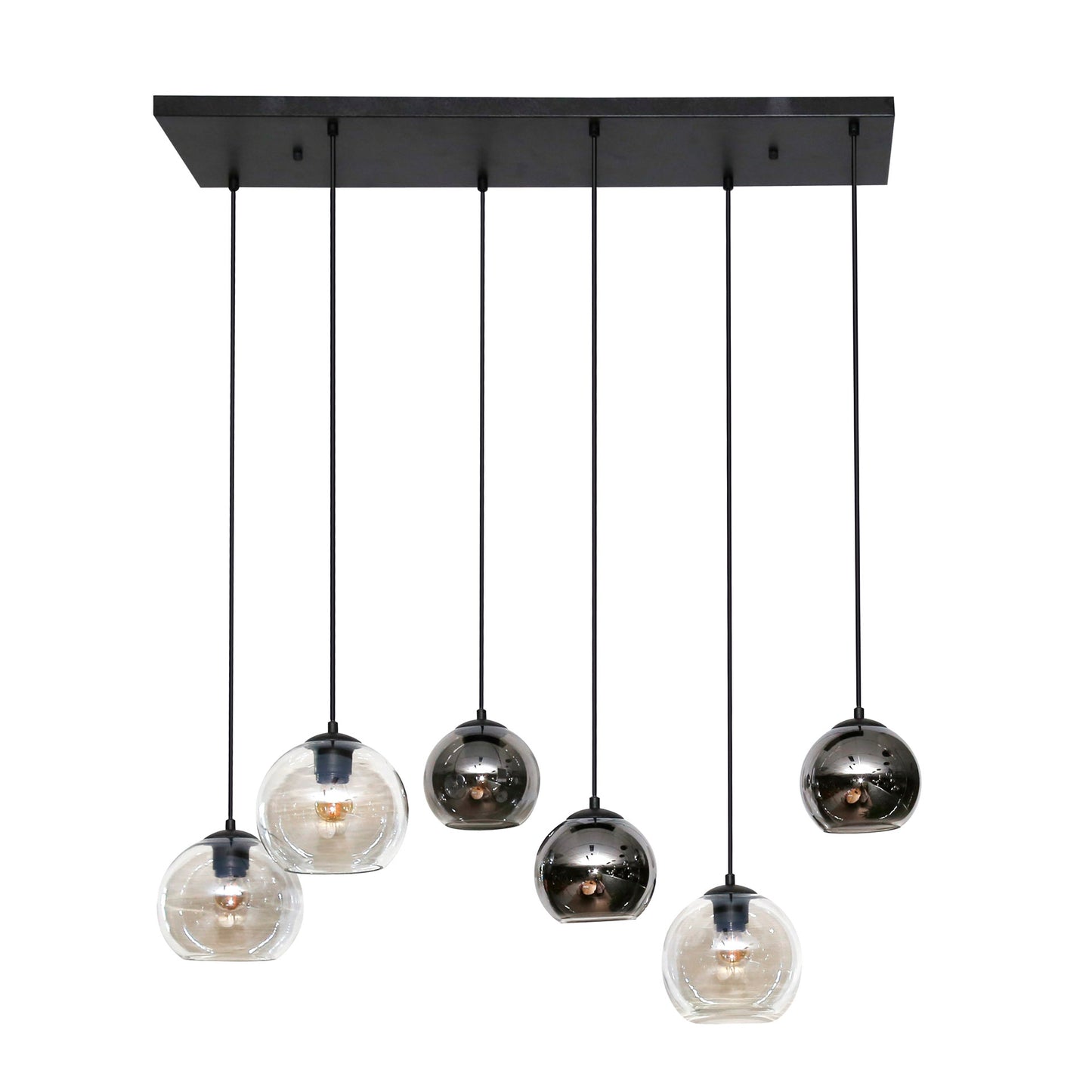 Hanglamp Bicolore | Glas