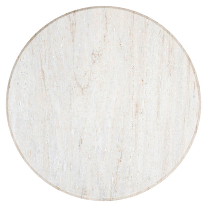 Salontafel Mayfield | Bruin Mangohout | Wit Marmer