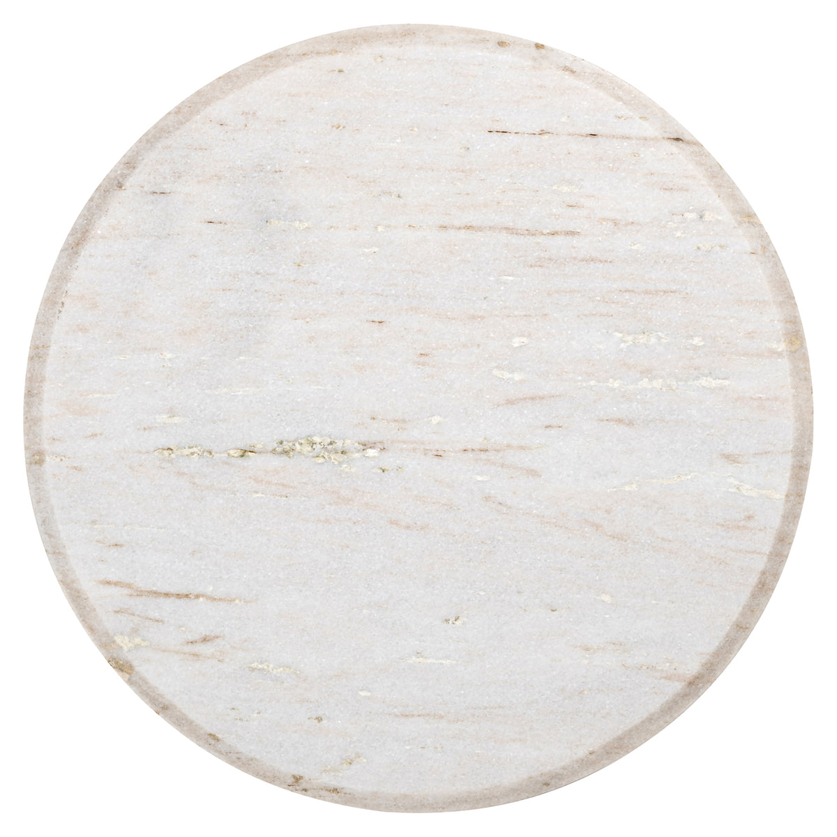 Bijzettafel Mayfield bruin mangohout, detail van het materiaal