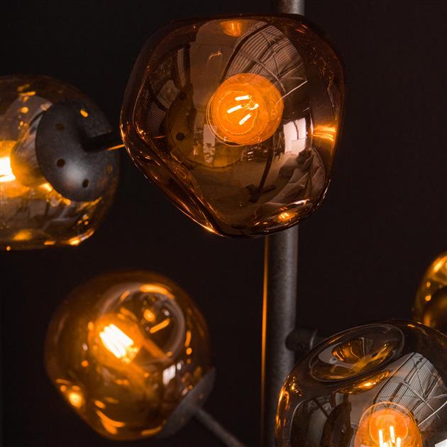 Vloerlamp Molecule | Artic Zwart