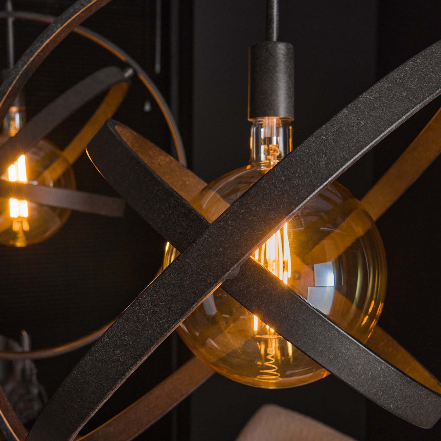 Hanglamp Galaxy | Zwart Metaal