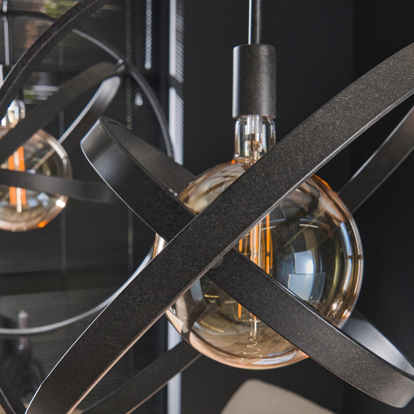 Hanglamp Galaxy | Zwart Metaal