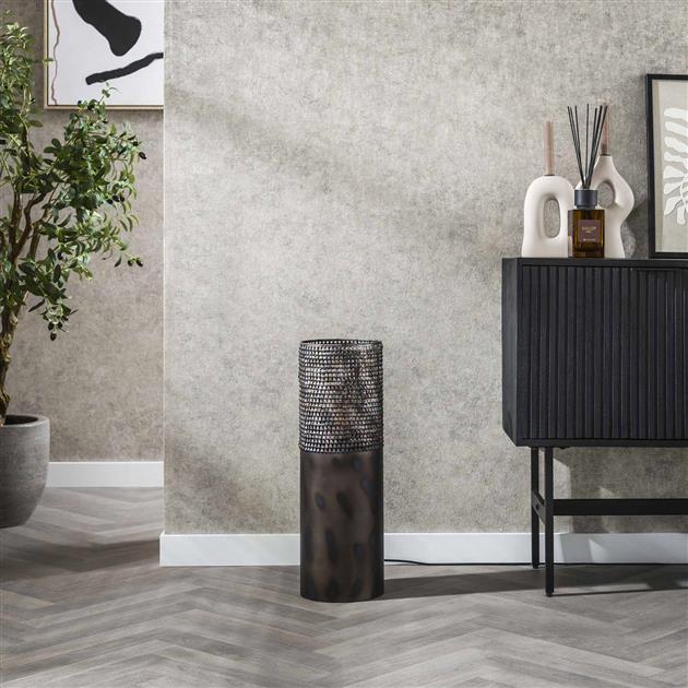 Vloerlamp Santiago | Metaal Grijs