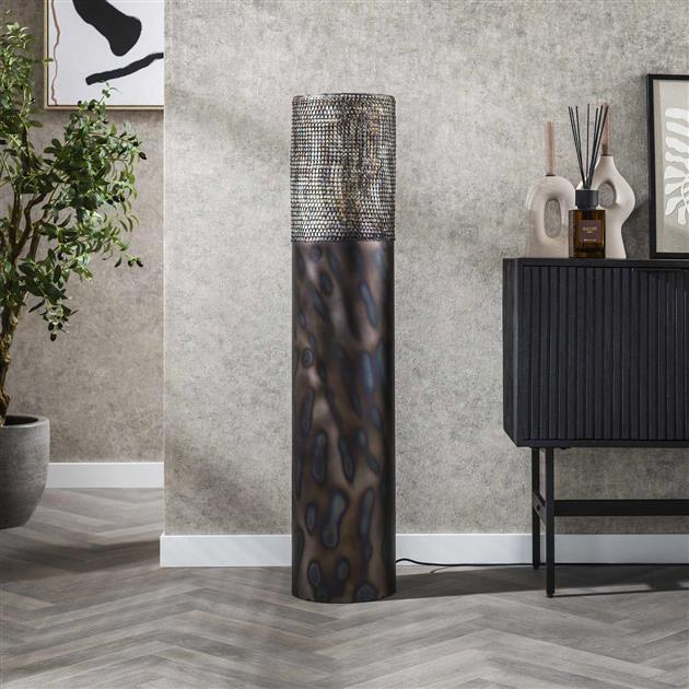 Vloerlamp Santiago | Metaal Grijs