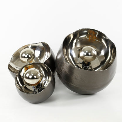 Tafellamp Mirror | Ø 50 | Zwart Metaal