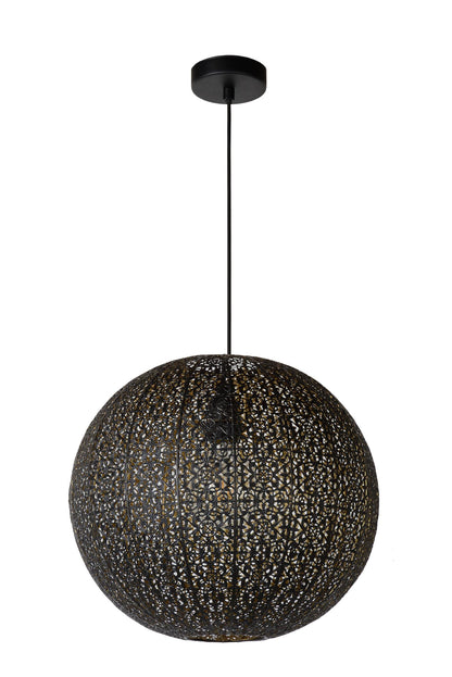 Hanglamp Tahar | Zwart Metaal