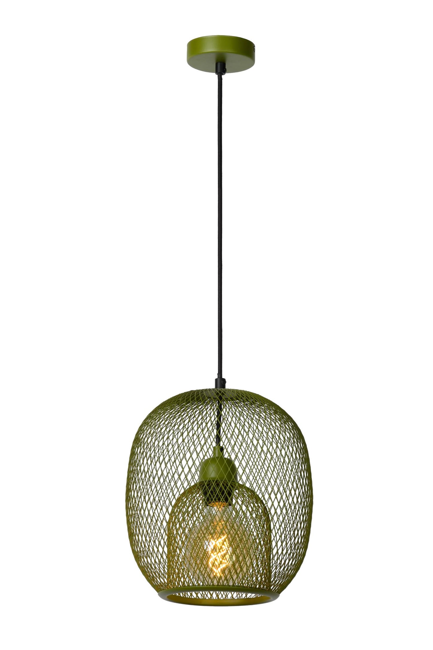 Hanglamp Jerrel | Groen Metaal