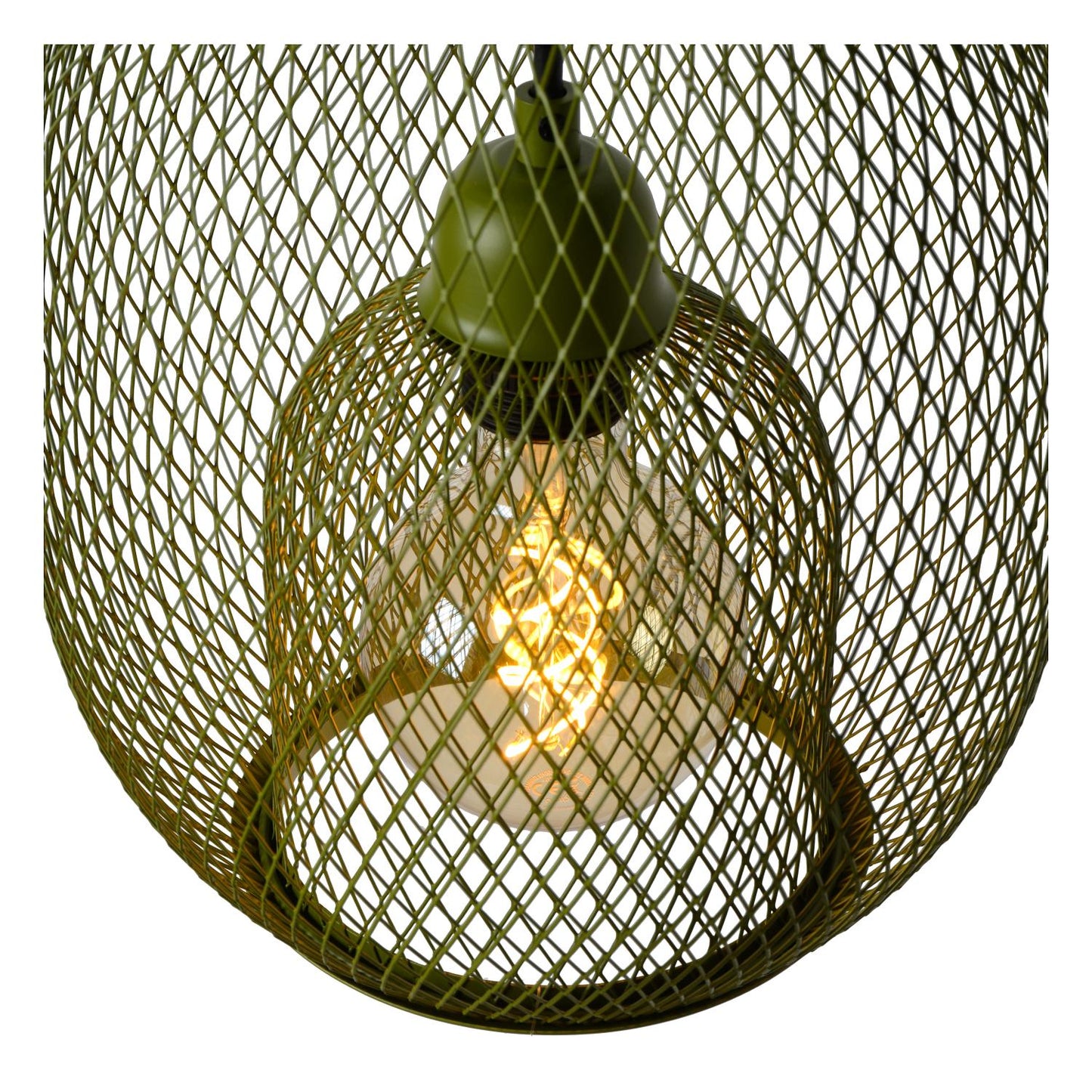 Hanglamp Jerrel | Groen Metaal