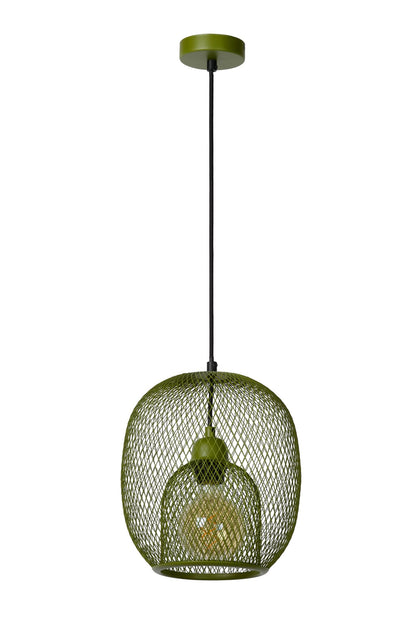 Hanglamp Jerrel | Groen Metaal