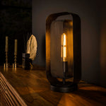 Tafellamp Mesh Rotate | Zwart Metaal