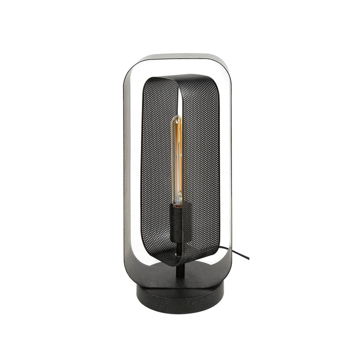 Tafellamp Mesh Rotate | Zwart Metaal