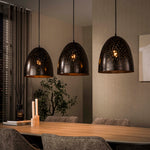Hanglamp Kosmos | 3 lichts | Urban bruin