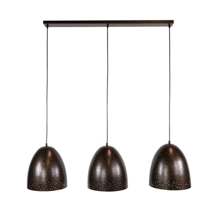 Hanglamp Kosmos | 3 lichts | Urban bruin