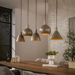 Hanglamp Elrox | Metaal Beige
