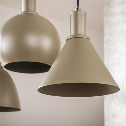Hanglamp Elrox | Metaal Beige