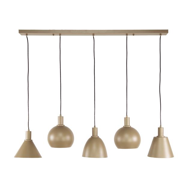 Hanglamp Elrox | Metaal Beige