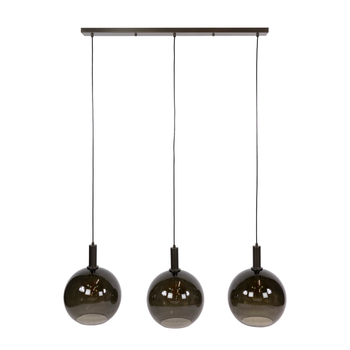Hanglamp Sfera Tricolore 3-lichts / Sienna bruin