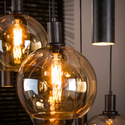 Hanglamp Vela | Metaal Grijs