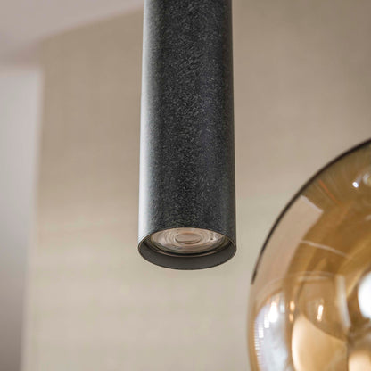 Hanglamp Sfera Tricolore | 5 Lichts | Zwart