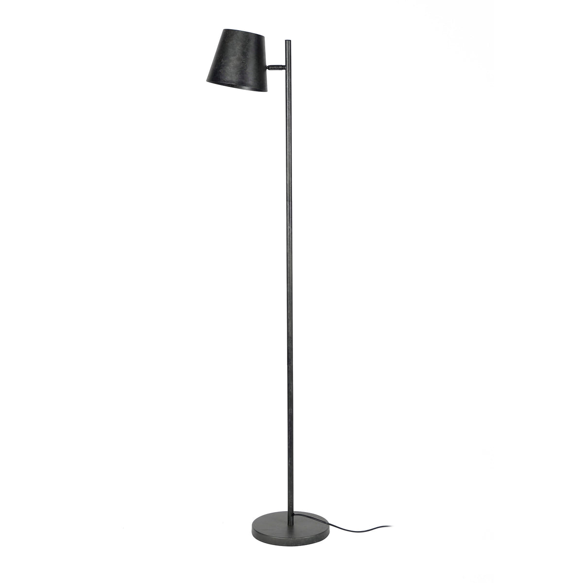 Vloerlamp Metalen Kap | Charcoal