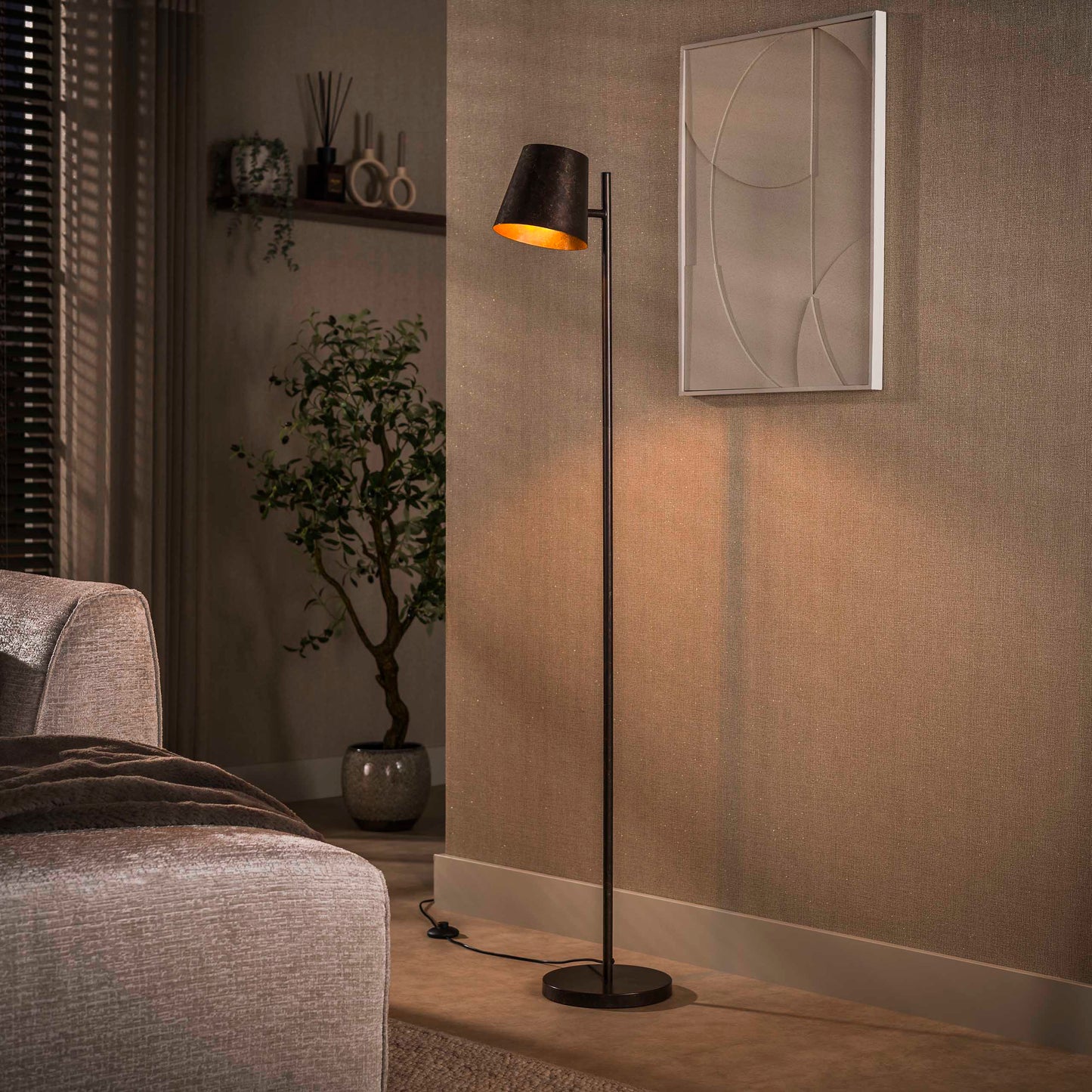 Vloerlamp Flex | Urban Bruin