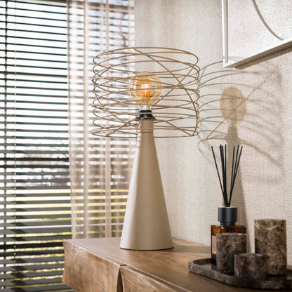 Tafellamp Curl | Beige