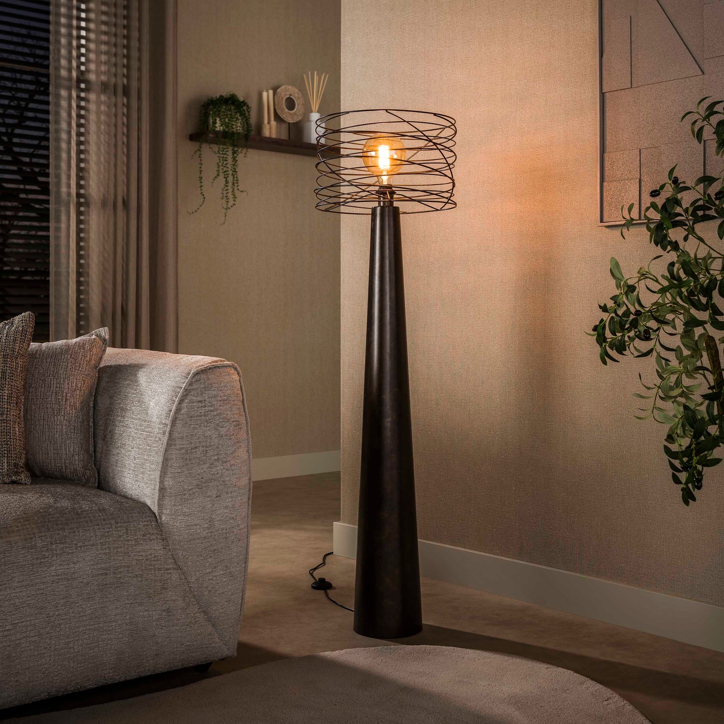 Vloerlamp Curl