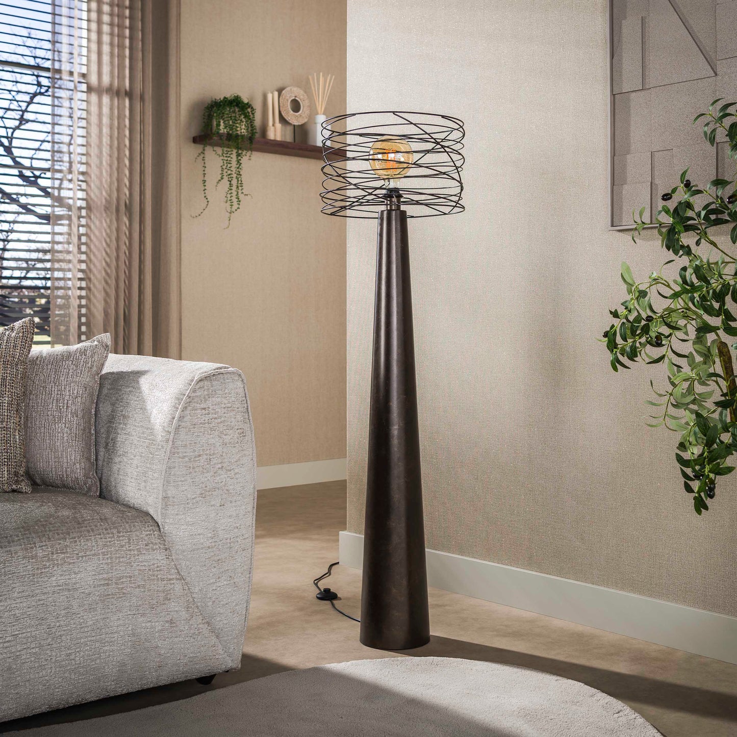 Vloerlamp Curl