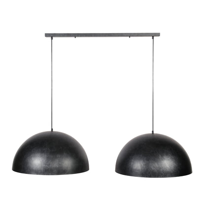Hanglamp Twin Dome | Charcoal